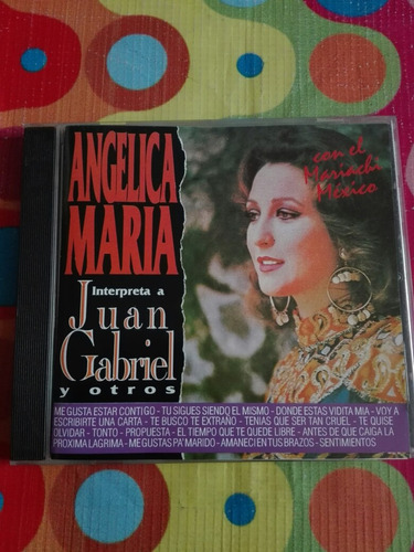 Angelica Maria Cd Interpreta A Juan Gabriel R