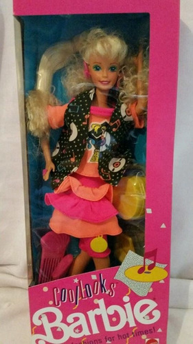 Barbie Cool Looks 1990 Antigo Vintage 80