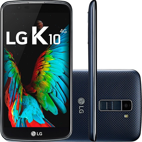 Celular LG K10 Tv Dual Chip Android 6.0 16gb 4g Cor Indigo