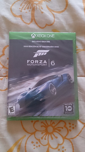 Forza Motorsport 6 Edicion Aniversario Sellado Xbox One