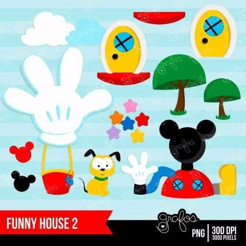 Kit Imprimible Mickey Mouse Clubhouse 2 Imagenes Clipart
