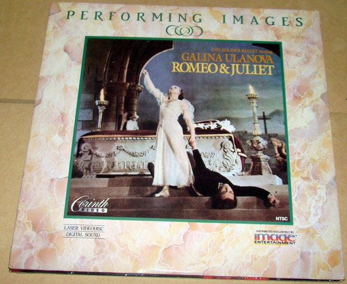 Bolshoi Ballet Galina Ulanova Romeo & Juliet Laser Disc