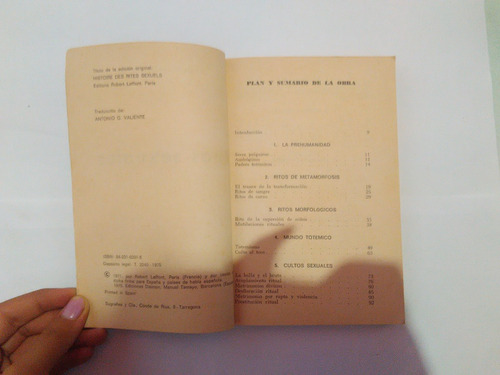 Libro Ritos Sexuales De Jacques Marcireau (Usado)