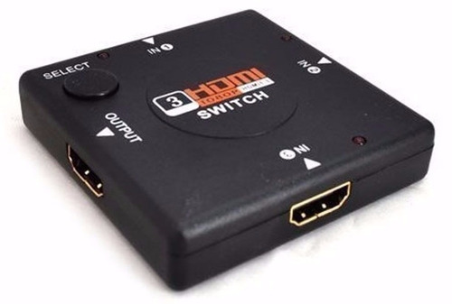 Nuevo Switch Hdmi Hub 3 D, Multipuerto 1080p Splitter Hdtv