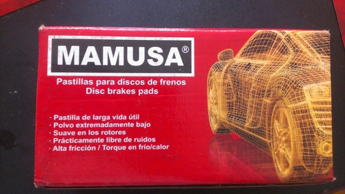 Pastilla De Freno Mamusa Para Renault 21 Cód 0421 D351