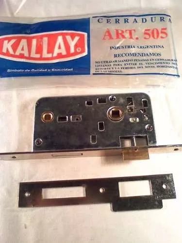 Cerradura Kallay para puertas interiores – Modelo 505 – Herrajes CM