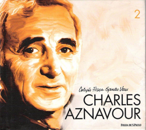 Cd Lacrado Charles Aznavour Colecao Folha Grandes Vozes