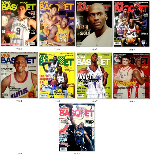 Revista Viva Basket Nba Jordan Kobe Shad Oferta