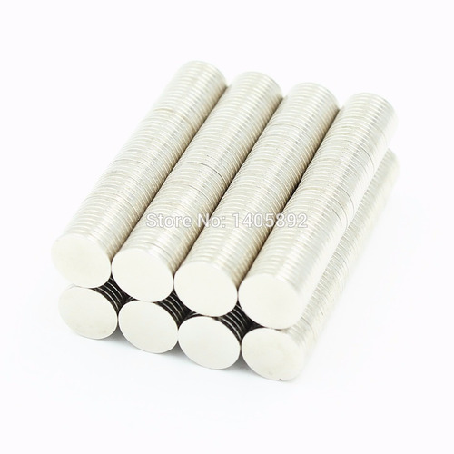 Imagen 5 de 9 de 25 Imanes De Neodimio 10x1 Mm Ultrapotentes