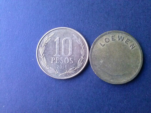 Moneda De Cospel Con Prueba Loewen