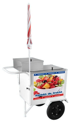 Carrinho Ambulante De Salada De Frutas Csfl-019