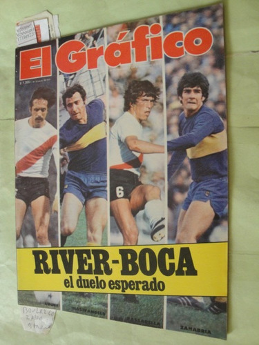 El Grafico 3080 River Boca Los Pumas Ferro Fillol Vilas (Usado)