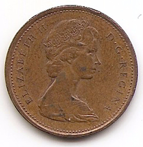 Canada Moneda De 1 Centavo Cent Año 1969 No Envío,leer*