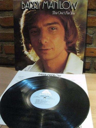 Barry Manilow Vinilo ,this One S For You