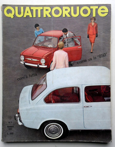 #29. Revista Quattroruote - N° 5 - Maggio 1964