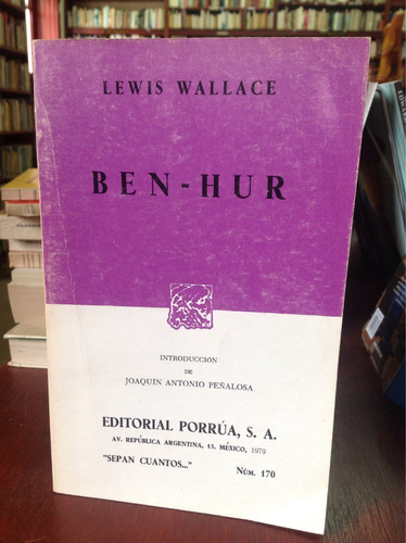 Ben Hur - Lewis Wallace - Literatura Inglesa