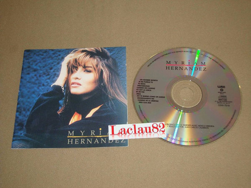 Myriam Hernandez Homonimo 1992 Wea Cd