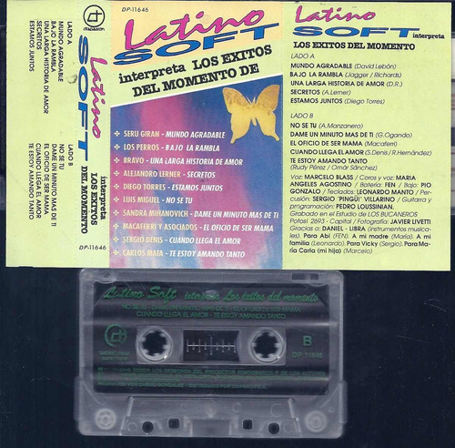 Latino Soft Interpreta Los Exitos Del Momento Cassette Nuevo