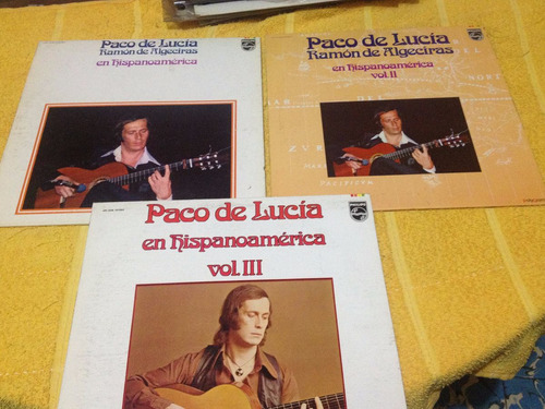  Paco De Lucia Volumen 1 2 3 El Precio Es X Disco De Vinil 