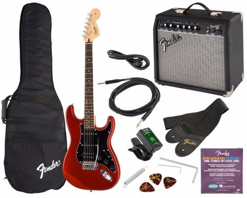 Kit De Guitarra Fender, Amplificador Y Accesorios