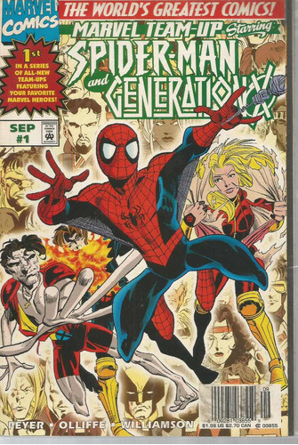 Spider-man E Generation X 01 - Bonellihq Cx272 S20