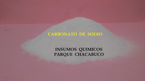 Carbonato De Sodio Puro  X  1  Kg