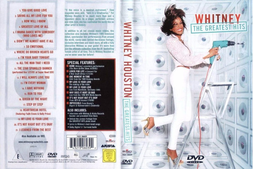 Dvd Whitney Houston - The Greatest Hits ' Original'