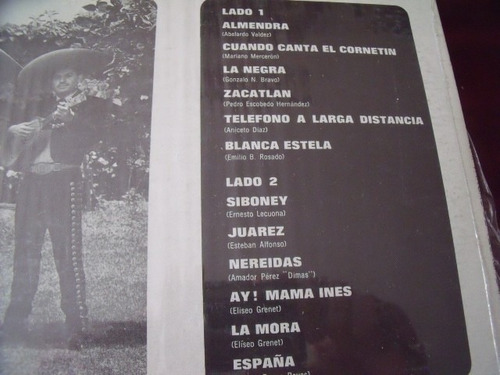 Lp Mariachi Vargas De Tecalitlan Danzones, España (Usado)