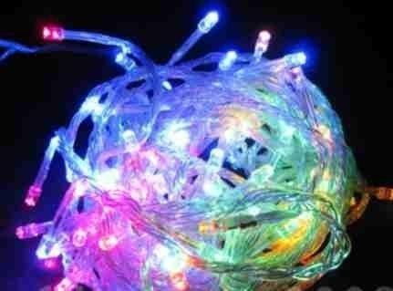 Imagen 2 de 10 de Tira Luz Led Multicolor 9 Mts Arbol Navideño Cotillon Oferta
