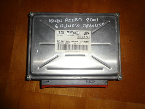 Vendo Computadora De Isuzu Rodeo, Año 2002, 6 Cilindros Gas.