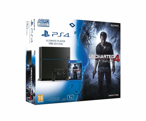 Ps4 Playstation 4 Slim 500gb Uncharted 4 * Modelo Nuevo *