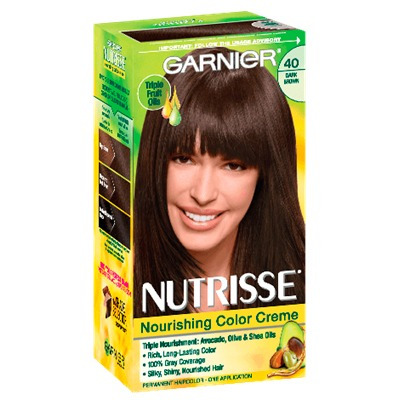 Tintura Para Cabello Garnier Nutrisse 40 Cafe