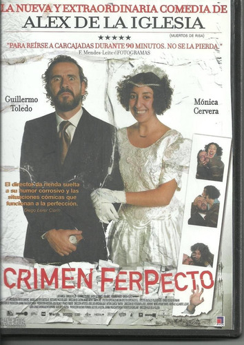 Dvd Original Crimen Ferpecto - Alex De La Iglesia Toledo