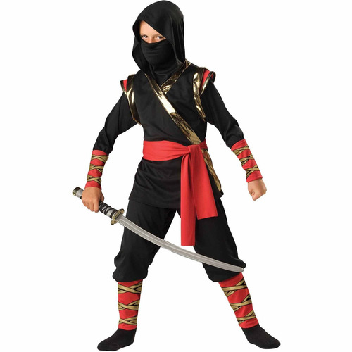 Disfraz De Ninja Para Niño Talla: S Halloween