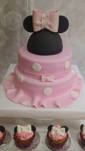 Torta Decorada Cumpleaños Comunion Boda Bautismo 15 Años