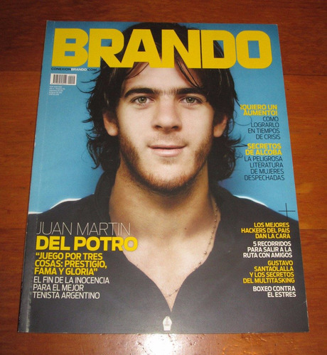 Revista Brando 44 Jul 2008 Tenis Del Potro Boedo Capital