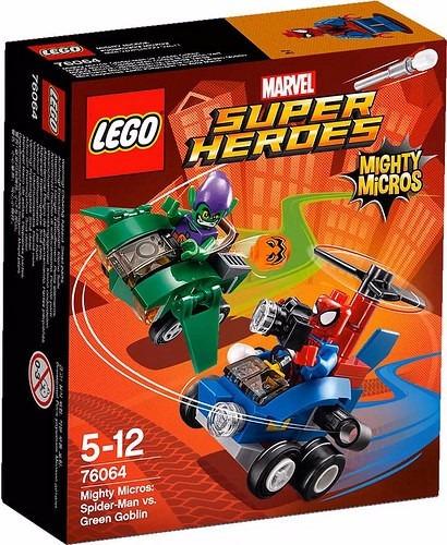 Lego 76064 Heroes  Mighty Micros Spíderman Vs Duende Verde