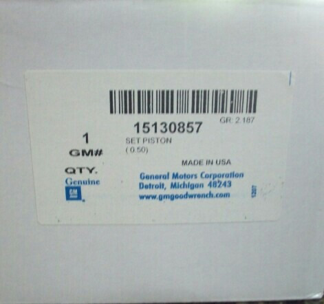Piston Colorado Std Original Gm