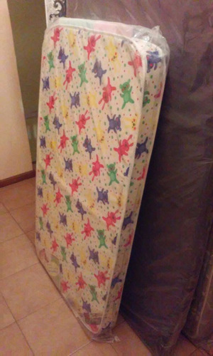 Colchón Infantil De Cuna 130x60x10 Marca Taurus Espuma