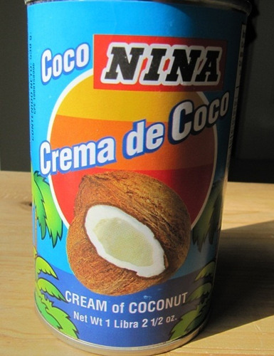 Crema De Coco Nina, Para Piña Colada