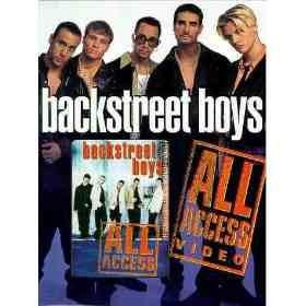 Vhs Backstreet Boys All Access + Dvd