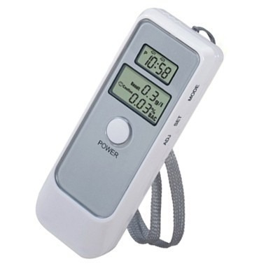 Alcoholimetro Digital Con Reloj, Termometro.nivel  Eg