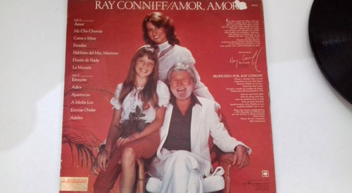 Imagem 2 de 3 de Lp Vinil Ray Conniff - Amor Amor 1982/usado