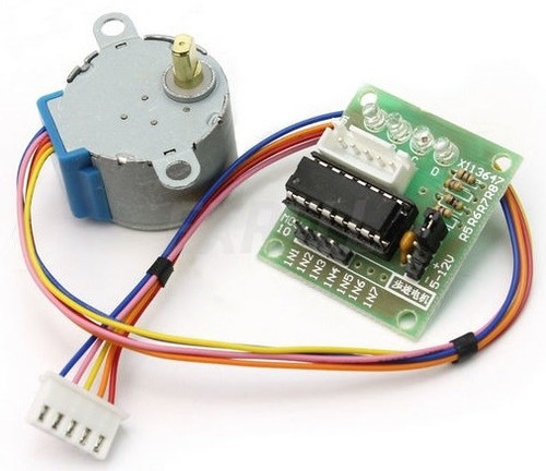 Motor Paso A Paso M28byj-48 + Driver Uln2003 Arduino Pic