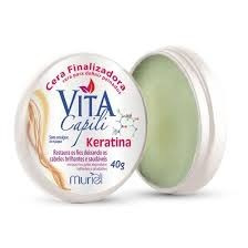 Muriel - Vitacapili - Cera Finalizadora - Keratina - 40g