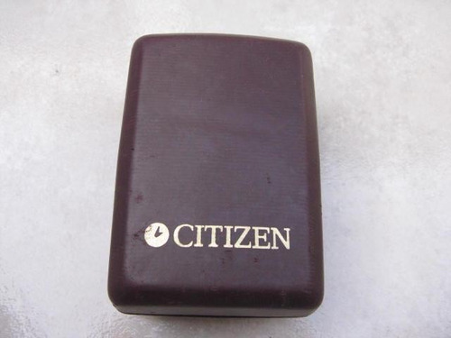 Intihuatana: Estuche Antiguo De Reloj Citizen  Rojo Cr05