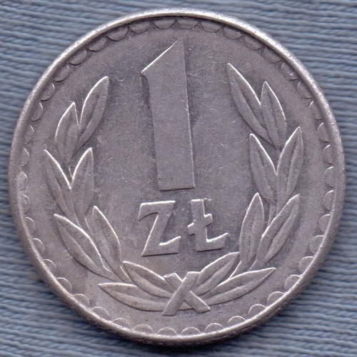 Polonia 1 Zloty 1987 * Republica Del Pueblo *