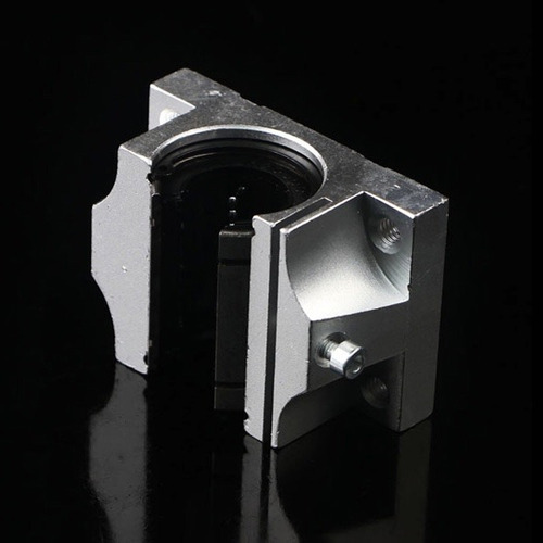 Imagen 4 de 6 de Chumacera Balero Para Guía Lineal Abierto Doble 12 Mm Neumak