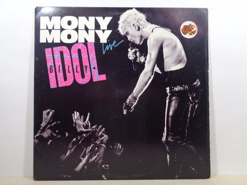Billy Idol Mony Mony Live 12 Orig Imp Us Pop Rock Mercado Livre