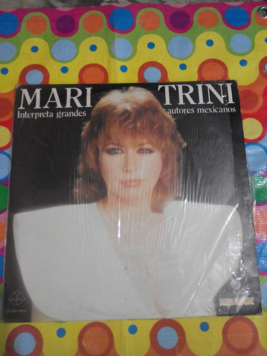 Mari Trini Lp Autores Mexicanos 1984